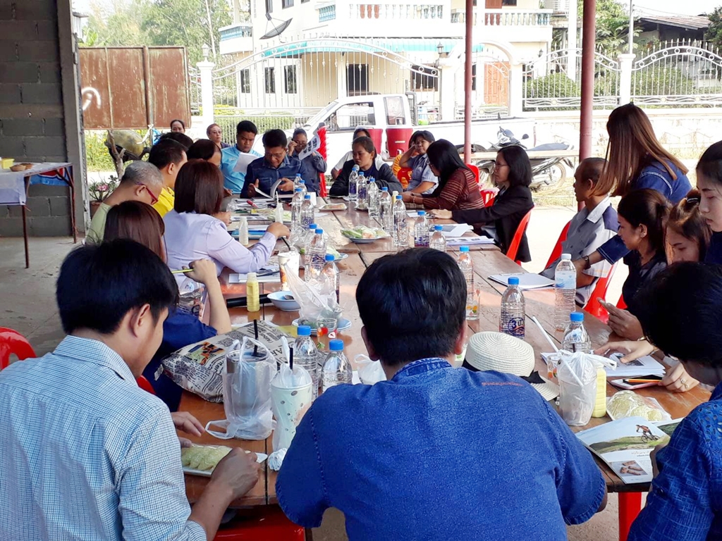 การประชุมเพื่อปรึกษา/หารือ กรณีการจัดทำโครงการ การท่องเที่ยวชุมชน