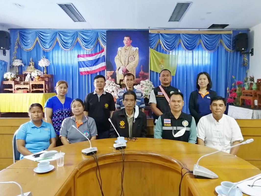 การประชุมคณะทำงานสภาเกษตรกรระดับอำเภอท่าสองยาง ครั้งที่ 1/2565