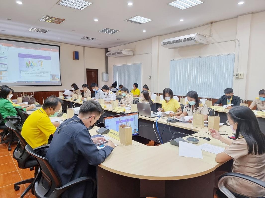 การประชุมคณะทำงานจัดทำแผนพัฒนาการเกษตรและสหกรณ์จังหวัดตาก ครั้งที่ 2/2565