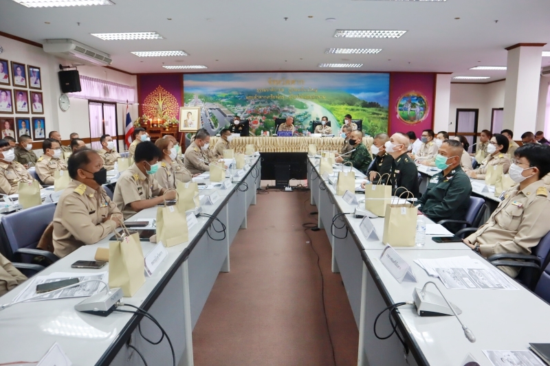การประชุมคณะกรมการจังหวัดตาก หัวหน้าส่วนราชการฯ และผู้เกี่ยวข้อง ประจำเดือนกรกฎาคม 2566 (ครั้งที่ 7/2566)