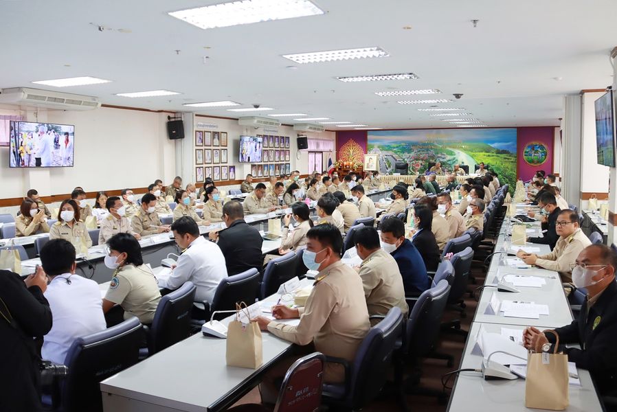 การประชุมคณะกรมการจังหวัดตาก หัวหน้าส่วนราชการ และผู้เกี่ยวข้อง ประจำเดือนตุลาคม 2566 (ครั้งที่ 10/2566)