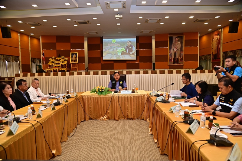 การลงพื้นที่ตรวจเยี่ยมและมอบนโยบายของรัฐมนตรีช่วยว่าการกระทรวงเกษตรและสหกรณ์