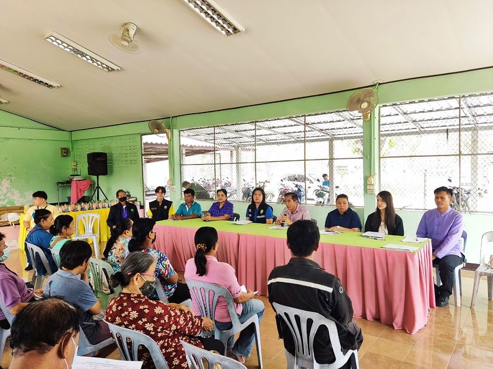 การประชุมจัดทำแผนพัฒนาการเกษตรระดับหมู่บ้าน หมู่ที่ 6 บ้านห้วยทรายสอง ต.หนองบัวใต้ อ.เมืองตาก จ.ตาก