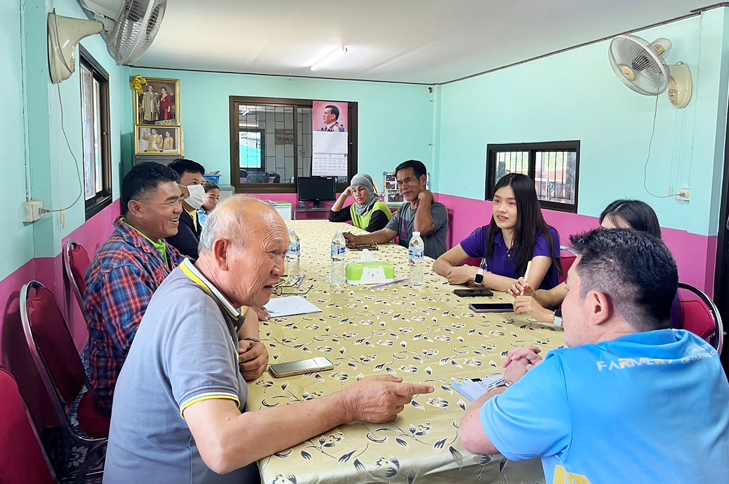 เตรียมพร้อมชาวนาบ้านลานสอ ร่วมโครงการส่งเสริมการเปลี่ยนเมล็ดพันธุ์ข้าว ปี 2567