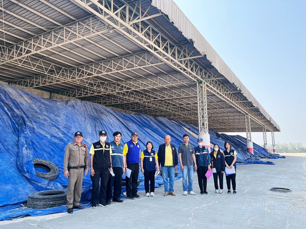 สภาเกษตรกรจังหวัดตาก ร่วมตรวจสอบสต็อกมันสำปะหลังฯ ประจำเดือนเมษายน 2567