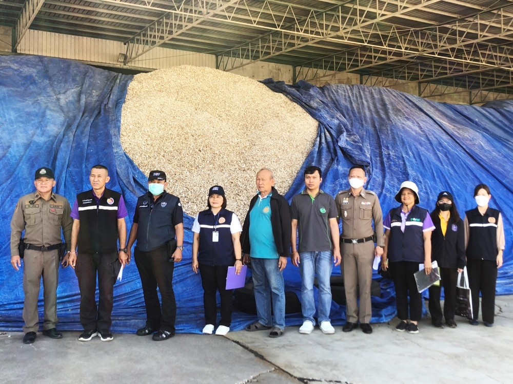การตรวจสอบปริมาณการเก็บสต็อกและมูลค่ามันสำปะหลัง ตามโครงการชดเชยดอกเบี้ยในการเก็บสต็อกมันสำปะหลัง ปีการผลิต 2566/67 จังหวัดตาก ประจำเดือนมิถุนายน 2567