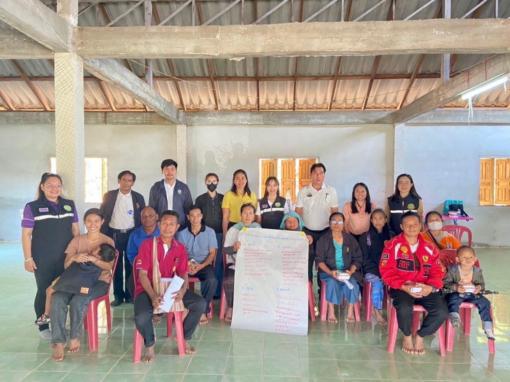 การประชุมเพื่อจัดทำแผนพัฒนาการเกษตรระดับหมู่บ้าน ภายใต้โครงการขับเคลื่อนการเกษตรระดับหมู่บ้านสู่การผลิตสินค้าเกษตรมูลค่าสูง จังหวัดตาก ประจำปีงบประมาณ พ.ศ. 2568 (อำเภอแม่ระมาด)