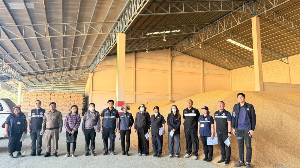 การตรวจสอบสต็อกและมูลค่าข้าวโพดเลี้ยงสัตว์ ตามโครงการชดเชยดอกเบี้ยในการเก็บสต็อกข้าวโพดเลี้ยงสัตว์ ปีการผลิต 2568/69 จังหวัดตาก