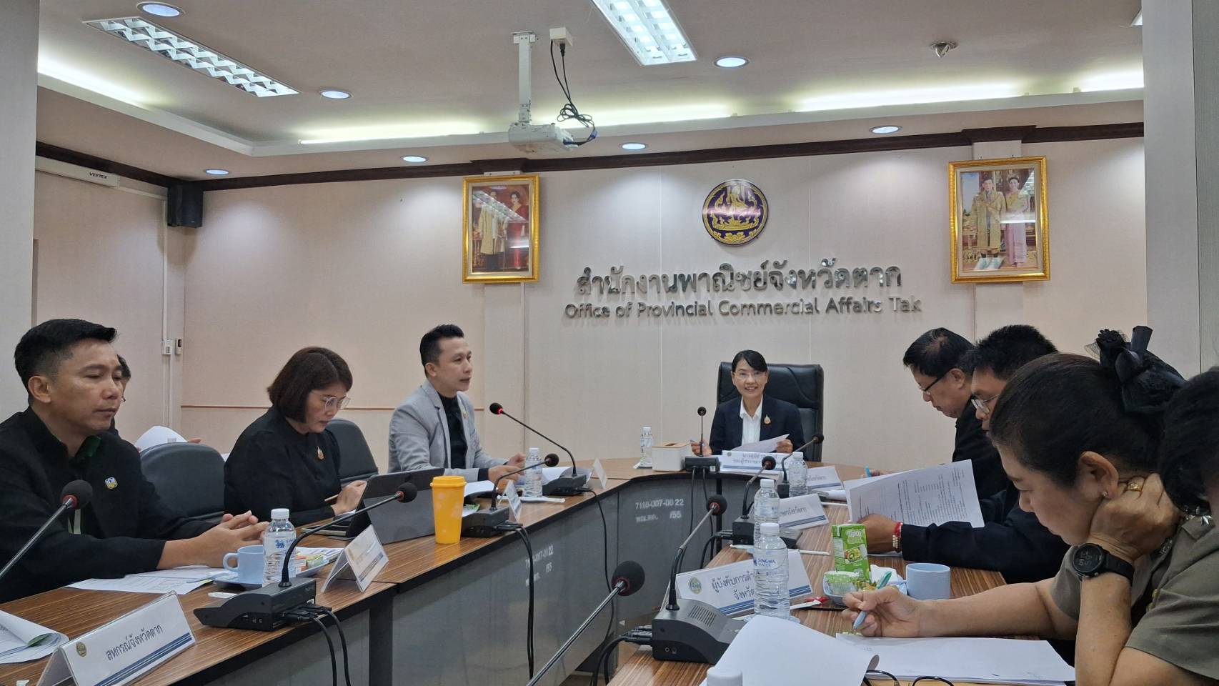 การประชุมคณะกรรมการเพื่อแก้ไขปัญหาเกษตรอันเนื่องมาจากผลิตผลทางการเกษตร ระดับจังหวัด (คพจ.) ครั้งที่ 1/2569