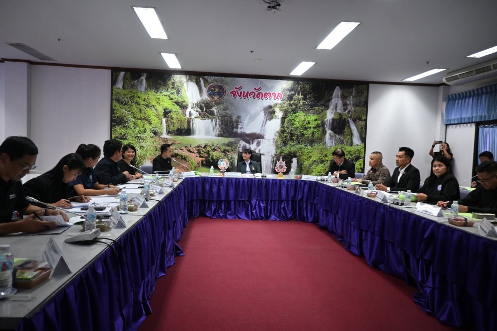 ประชุมคณะอนุกรรมการกำกับดูแลการดำเนินการบริหารจัดการมันสำปะหลัง ระดับจังหวัด จังหวัดตาก ครั้งที่ 1/2569